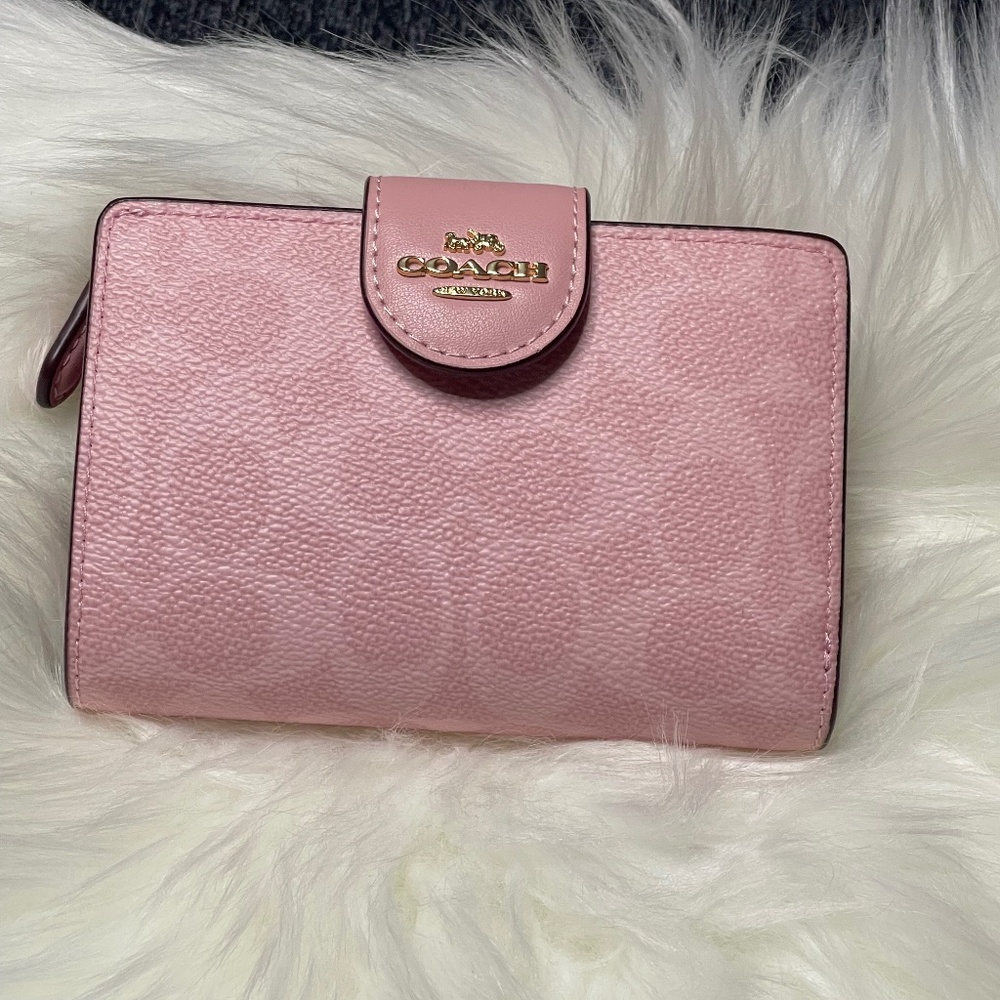 Coach Powder Pink Wallet